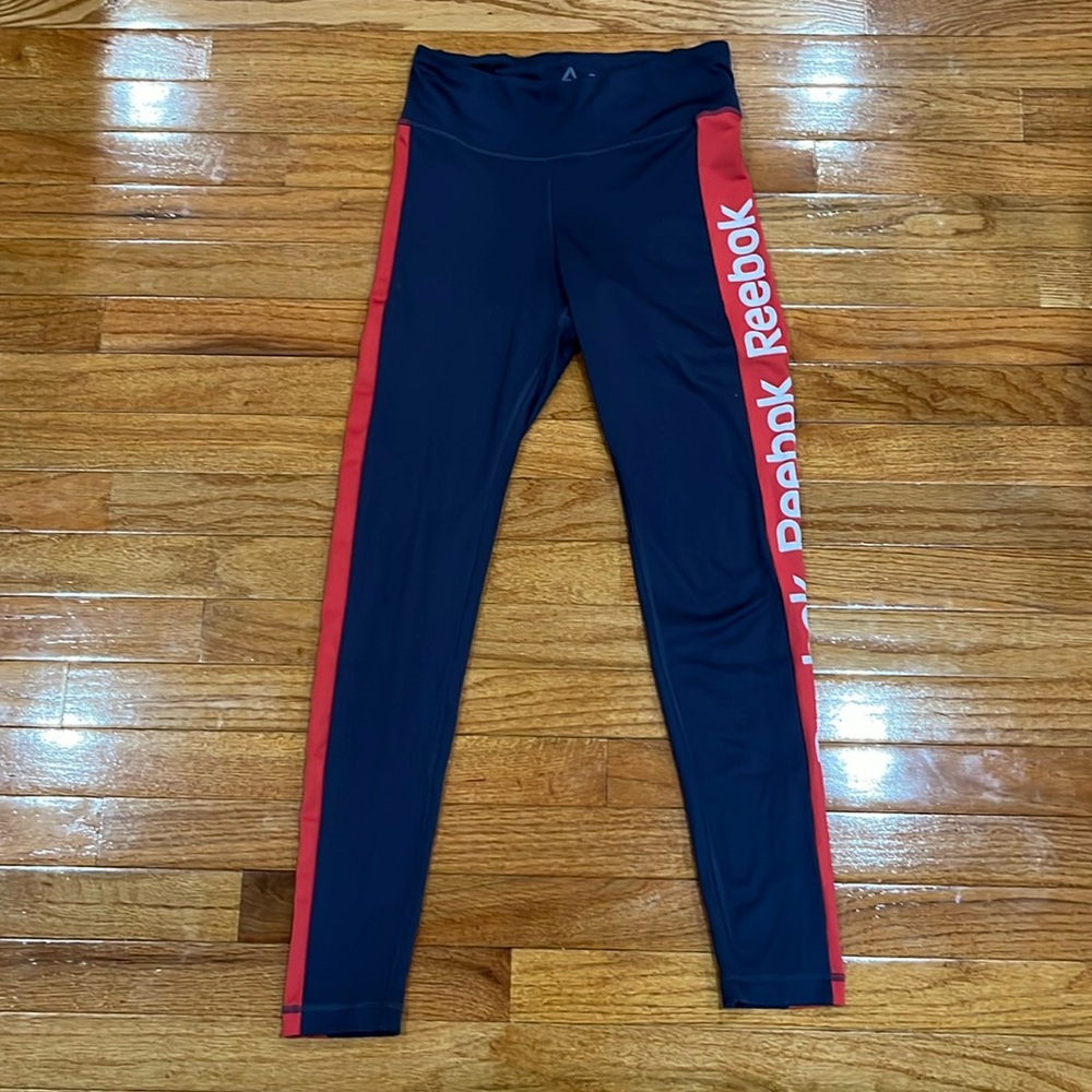 High Rise Reebok Leggings, Small
